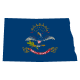 North Dakota flag