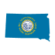 South Dakota flag
