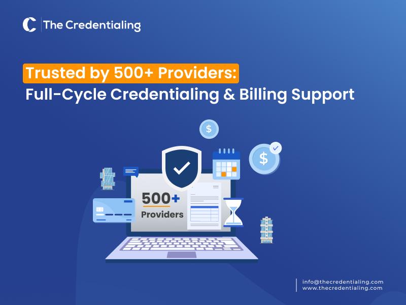 Provider enrollment and credentialing services