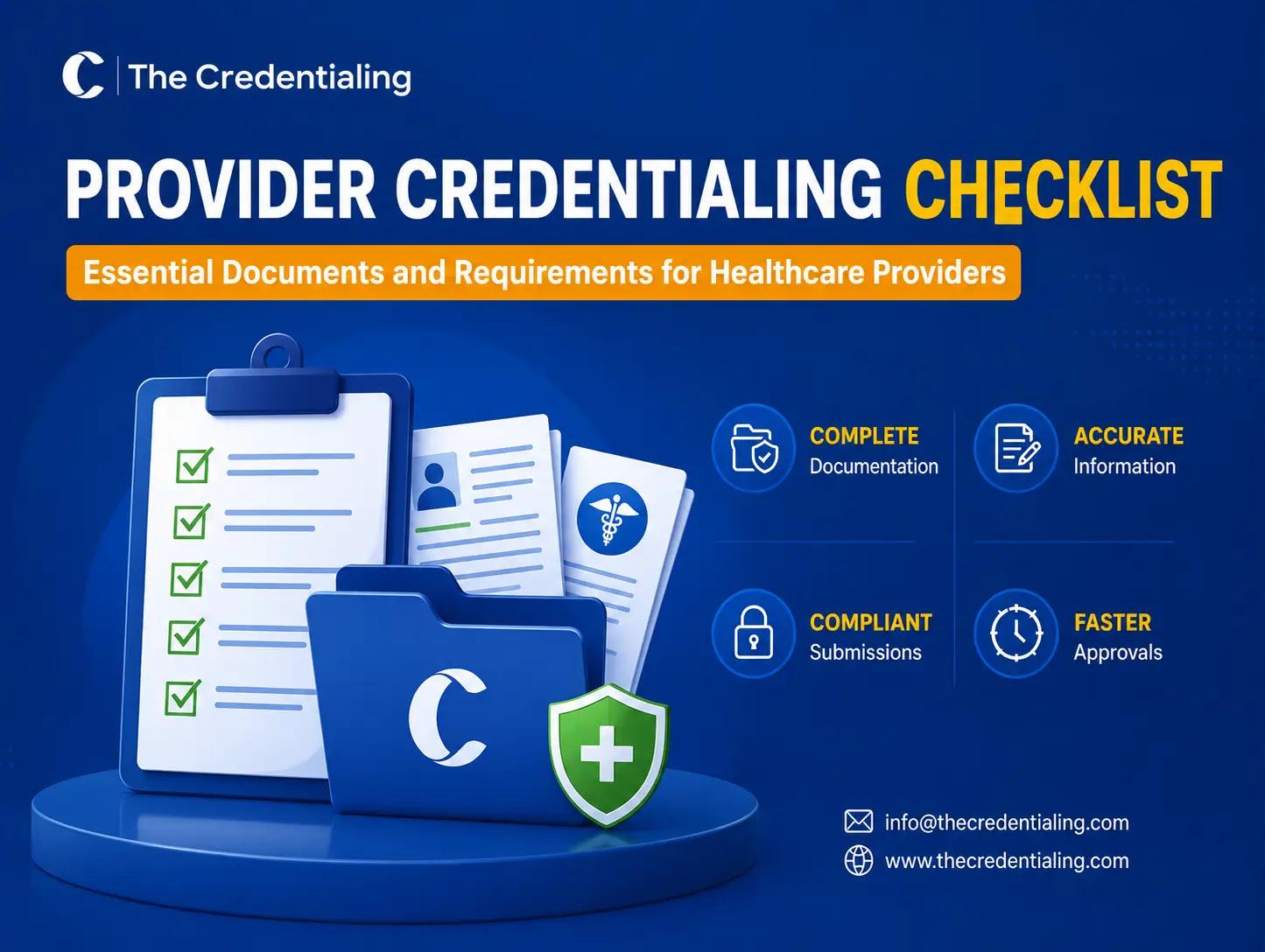 Provider Credentialing Checklist: Essential Documents and Requirements for Healthcare Providers