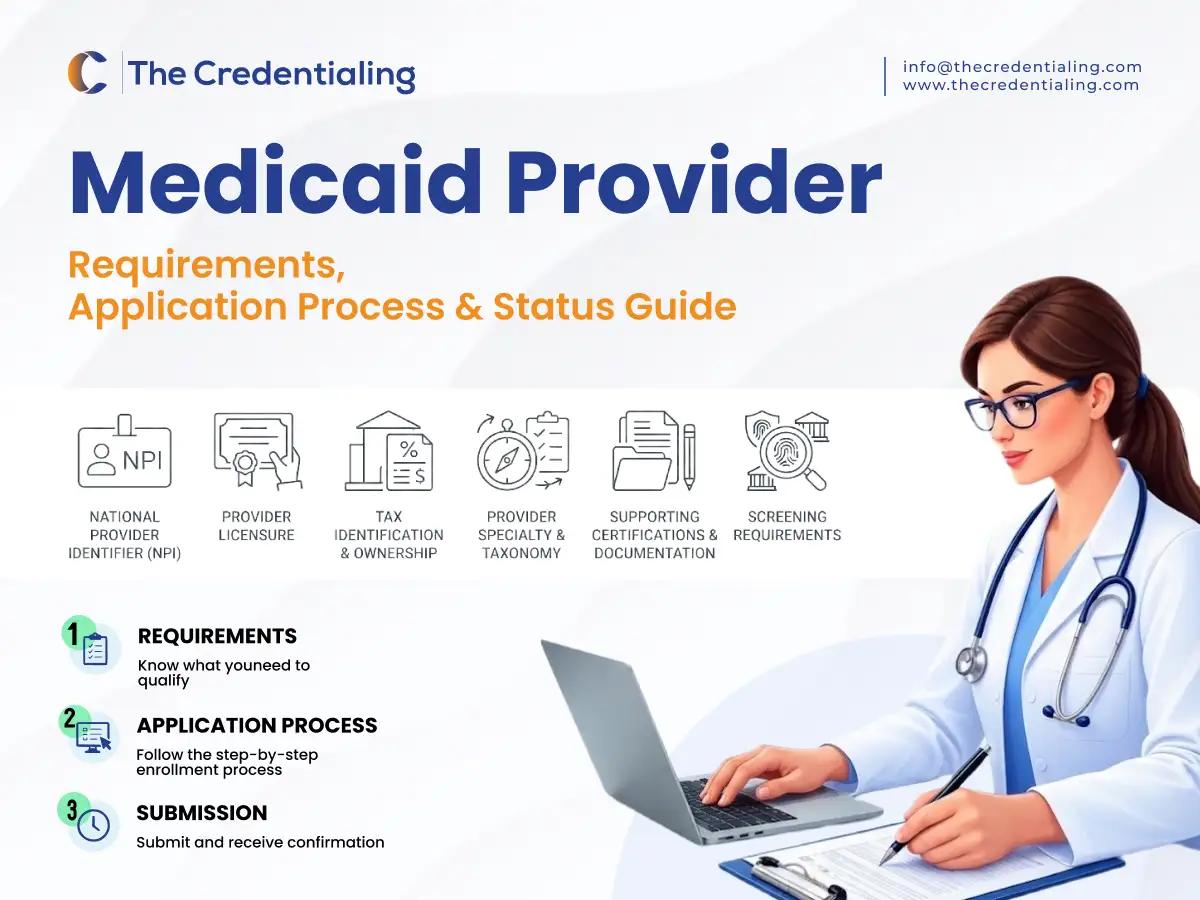 Medicaid Provider Enrollment: Requirements, Application Process & Status Guide