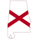 Alabama map