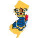 New Jersey map