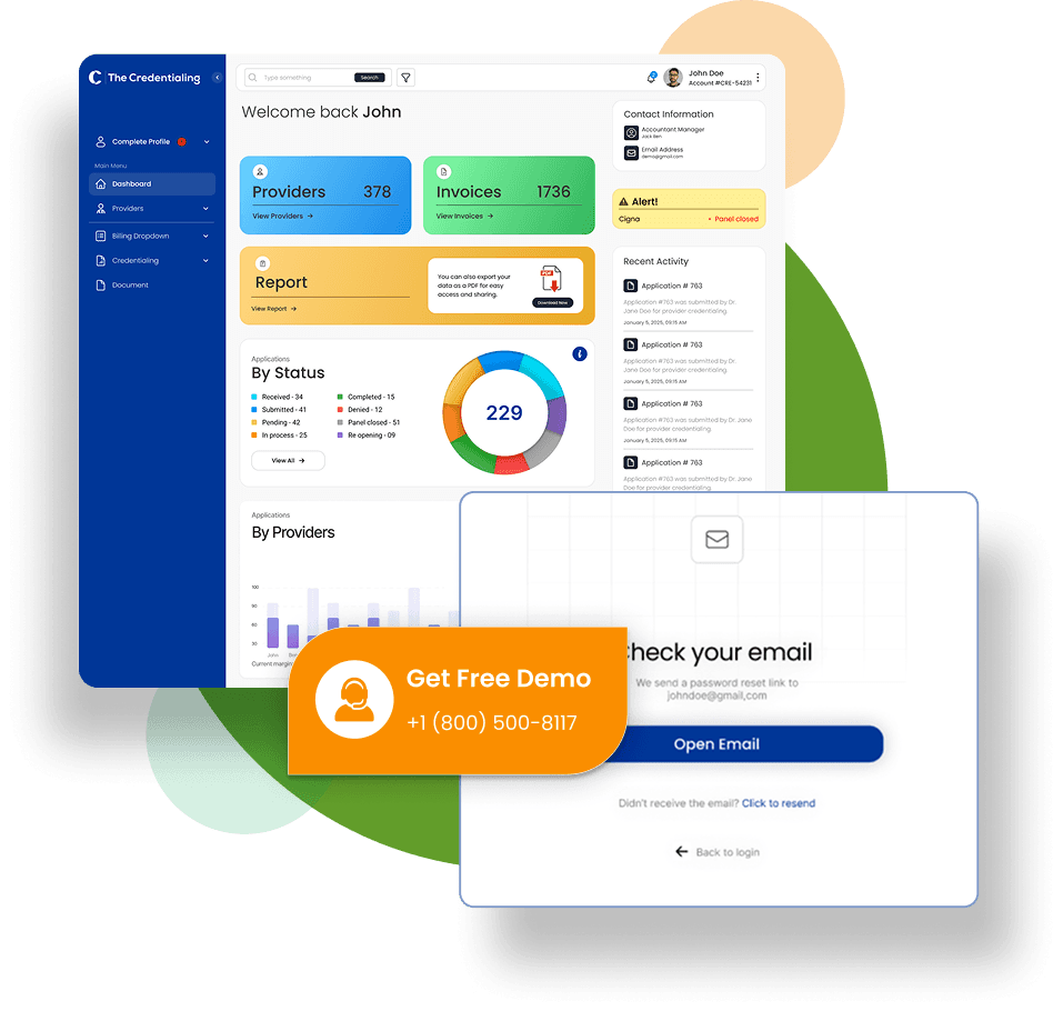 TheCredentialing Portal Dashboard - Specialty Rules