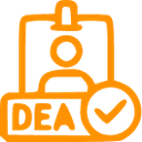 DEA registration, if applicable to practice scope.