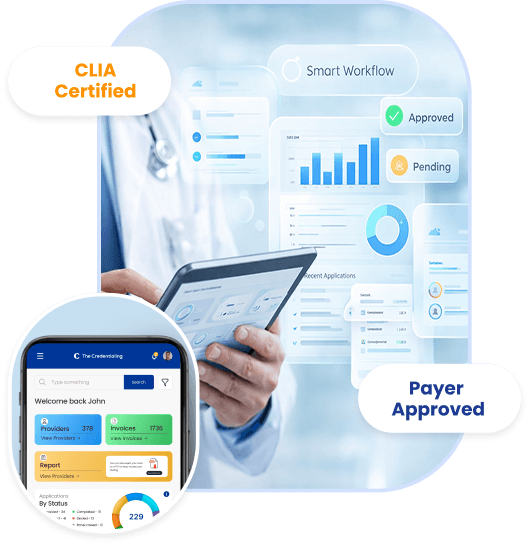 Hospital Credentialing - Smart Profiles & Payer Approved