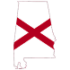 Alabama map