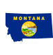 Montana flag