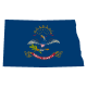North Dakota flag