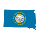 South Dakota flag